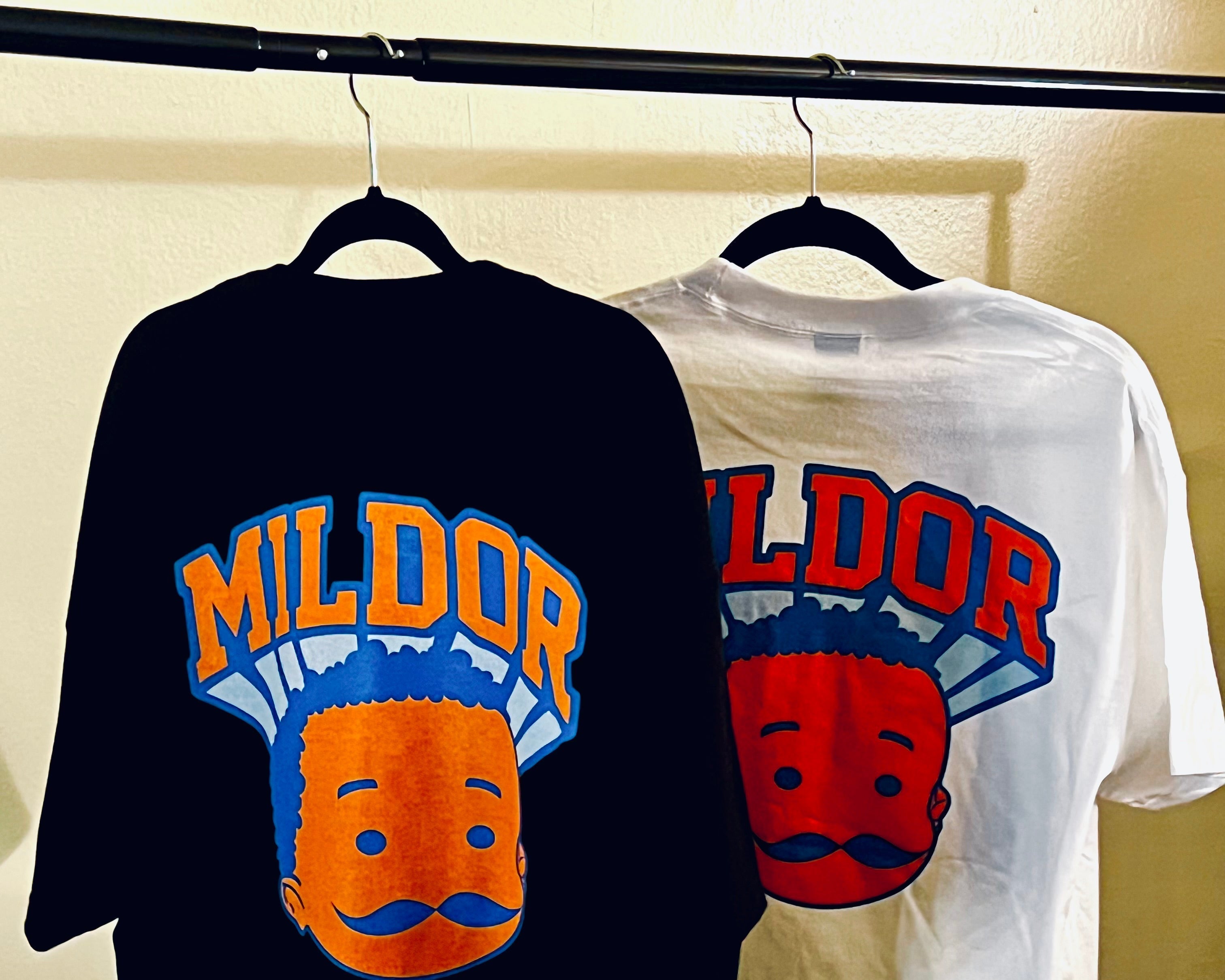 MILDOR KNICKS T-shirt available Monday May 26th