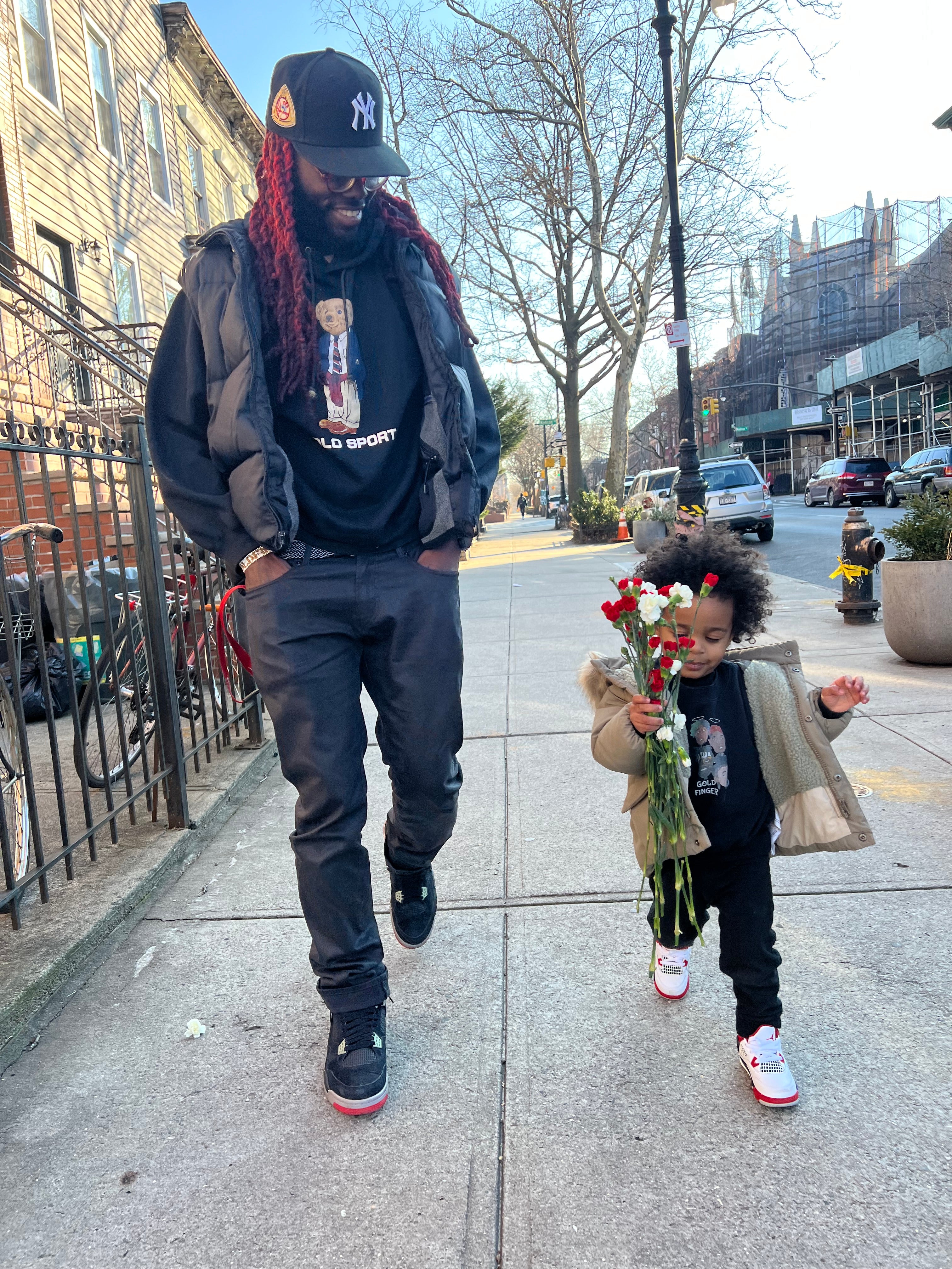 Fathers deserve their flowers w/ Coach J